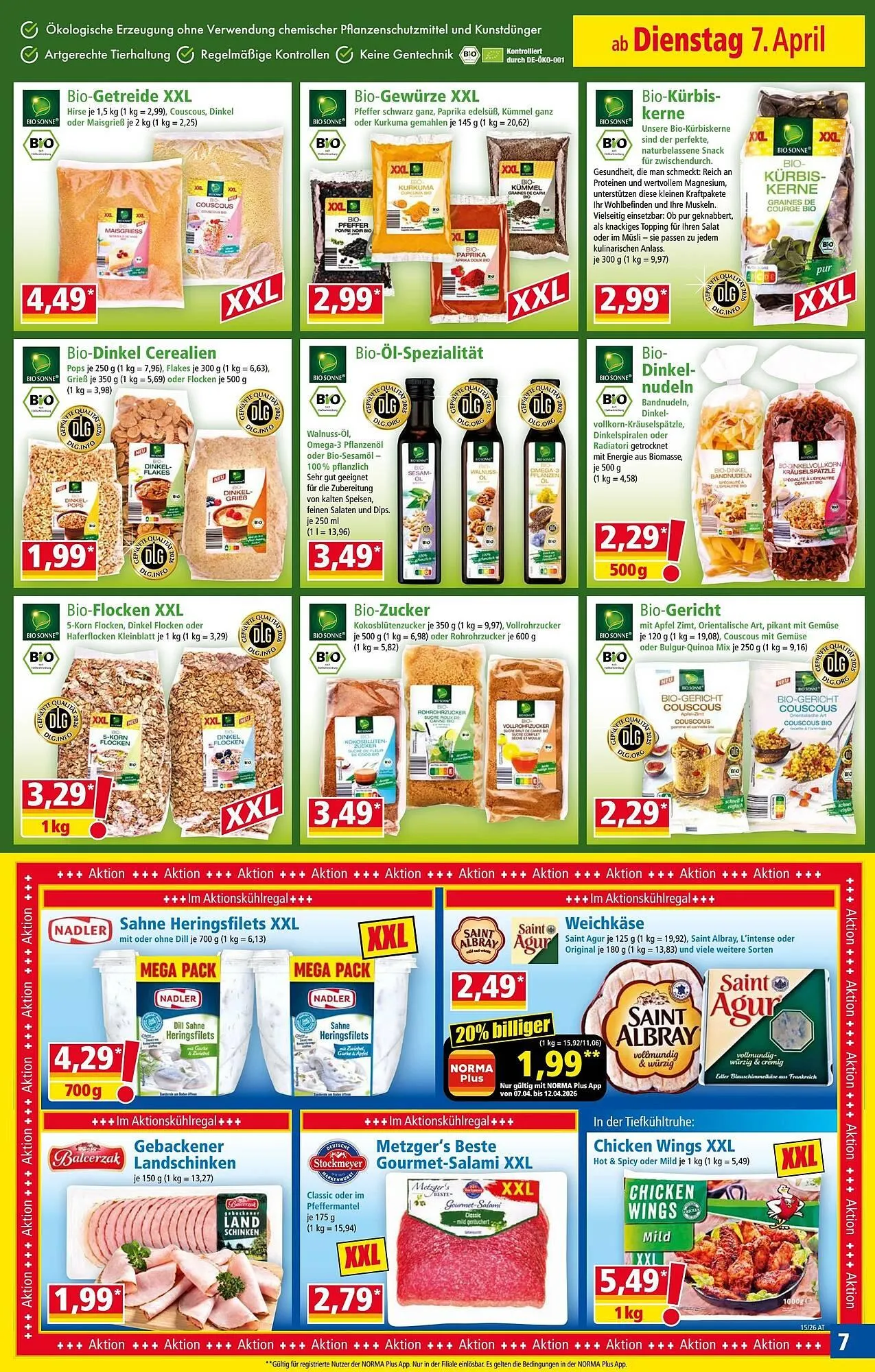 Norma Prospekt von 7. April bis 12. April 2026 - Flugblätt seite 7