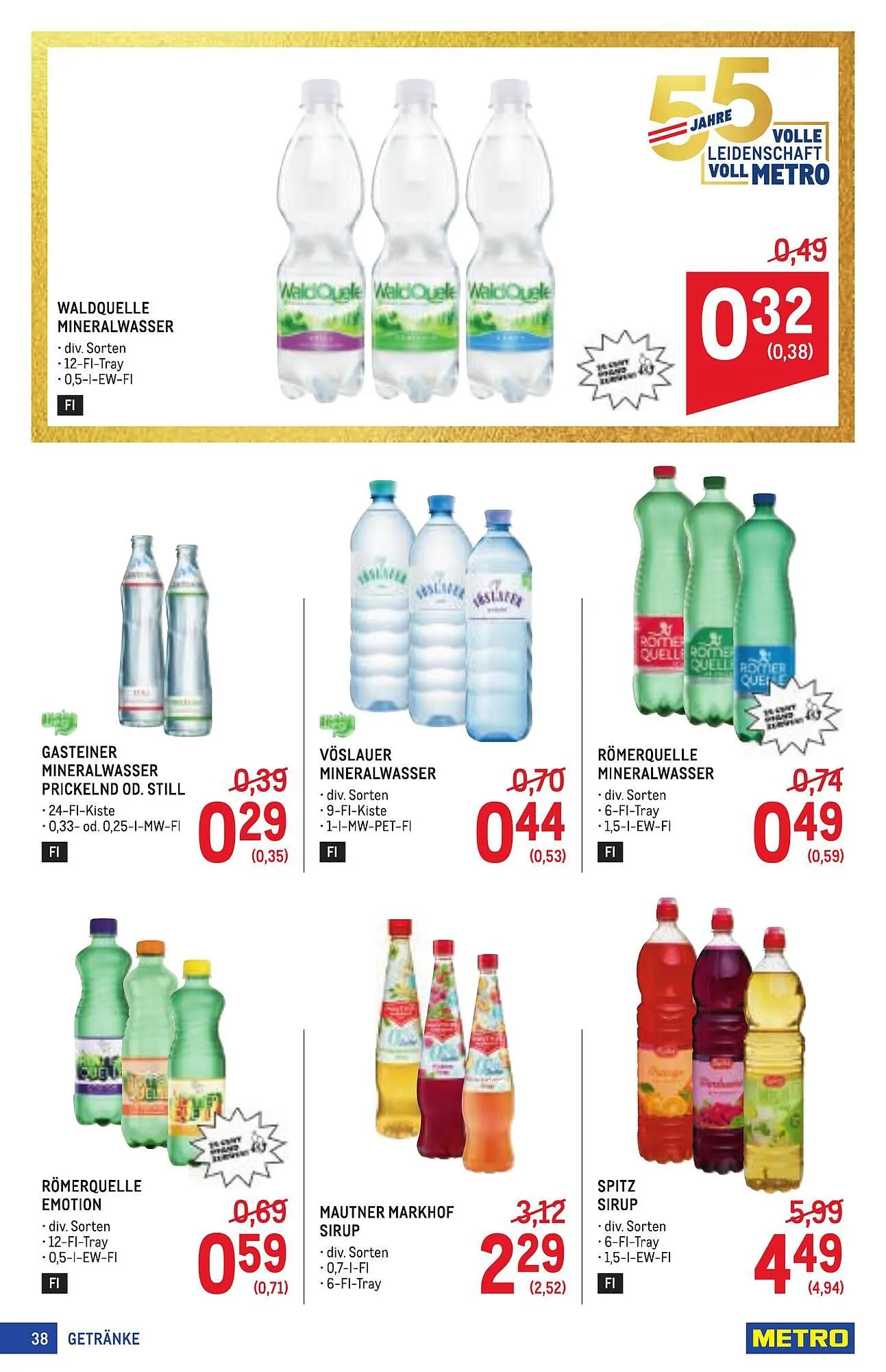 Metro Flugblatt von 19. Februar bis 4. März 2026 - Flugblätt seite 38