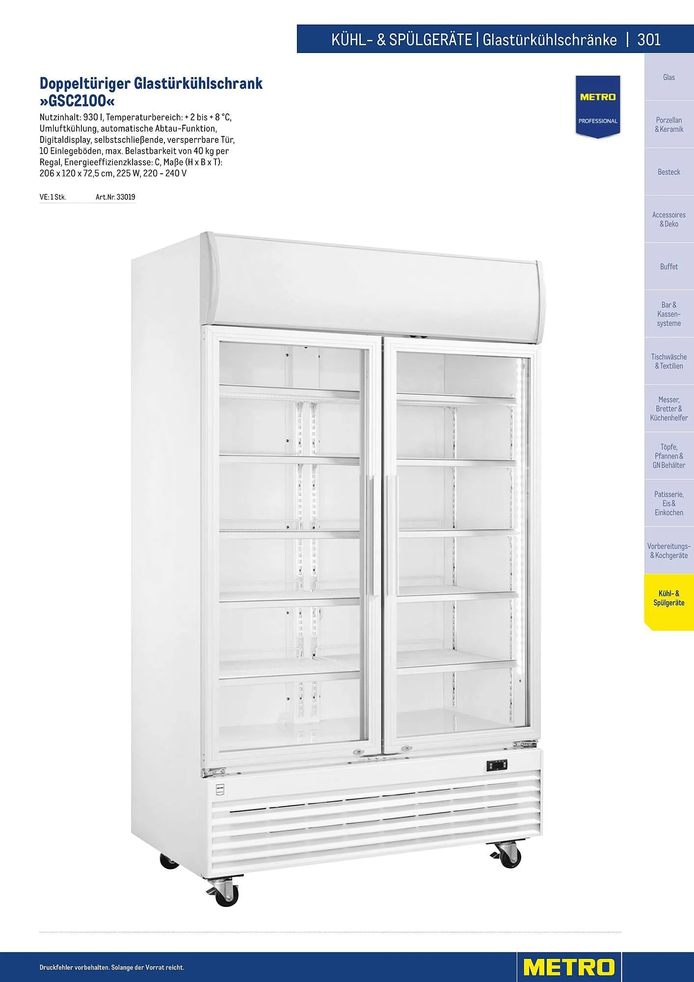 Metro Flugblatt von 25. März bis 31. Dezember 2026 - Flugblätt seite  301