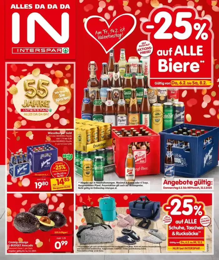 Exklusive Schnäppchen von 4. Februar bis 18. Februar 2025 - Flugblätt seite 1