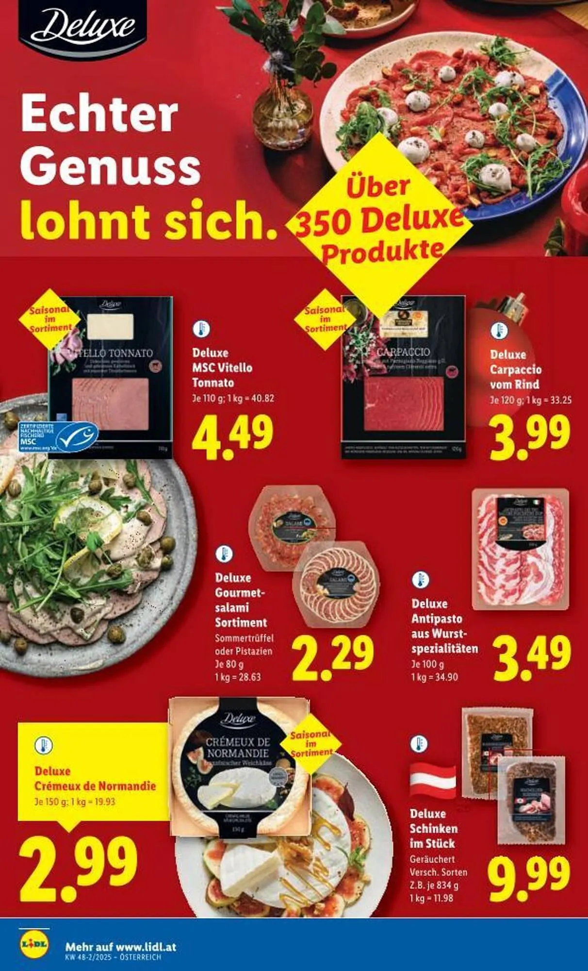 Lidl Flugblatt von 27. November bis 3. Dezember 2025 - Flugblätt seite 9