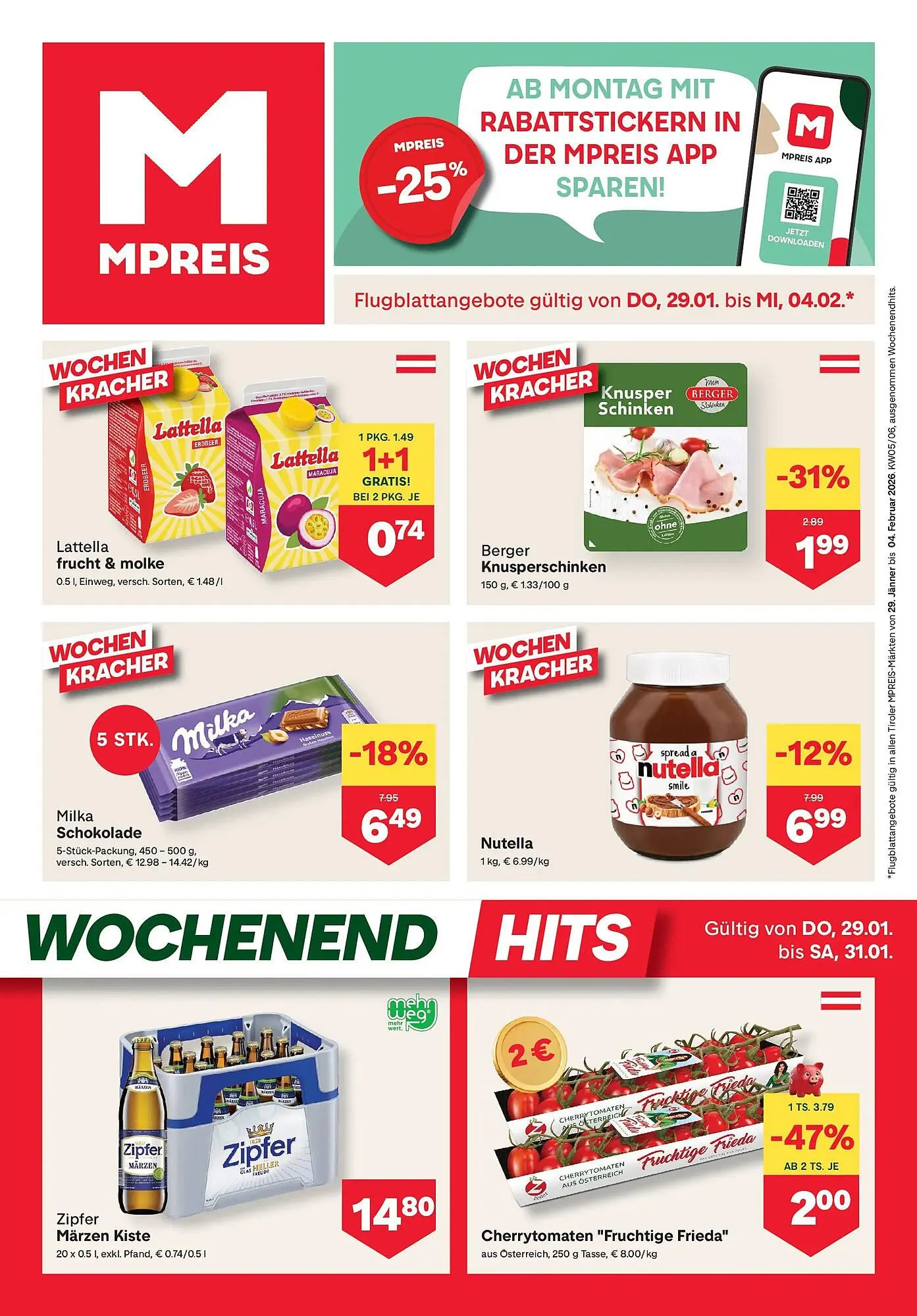 MPreis Flugblatt - 1