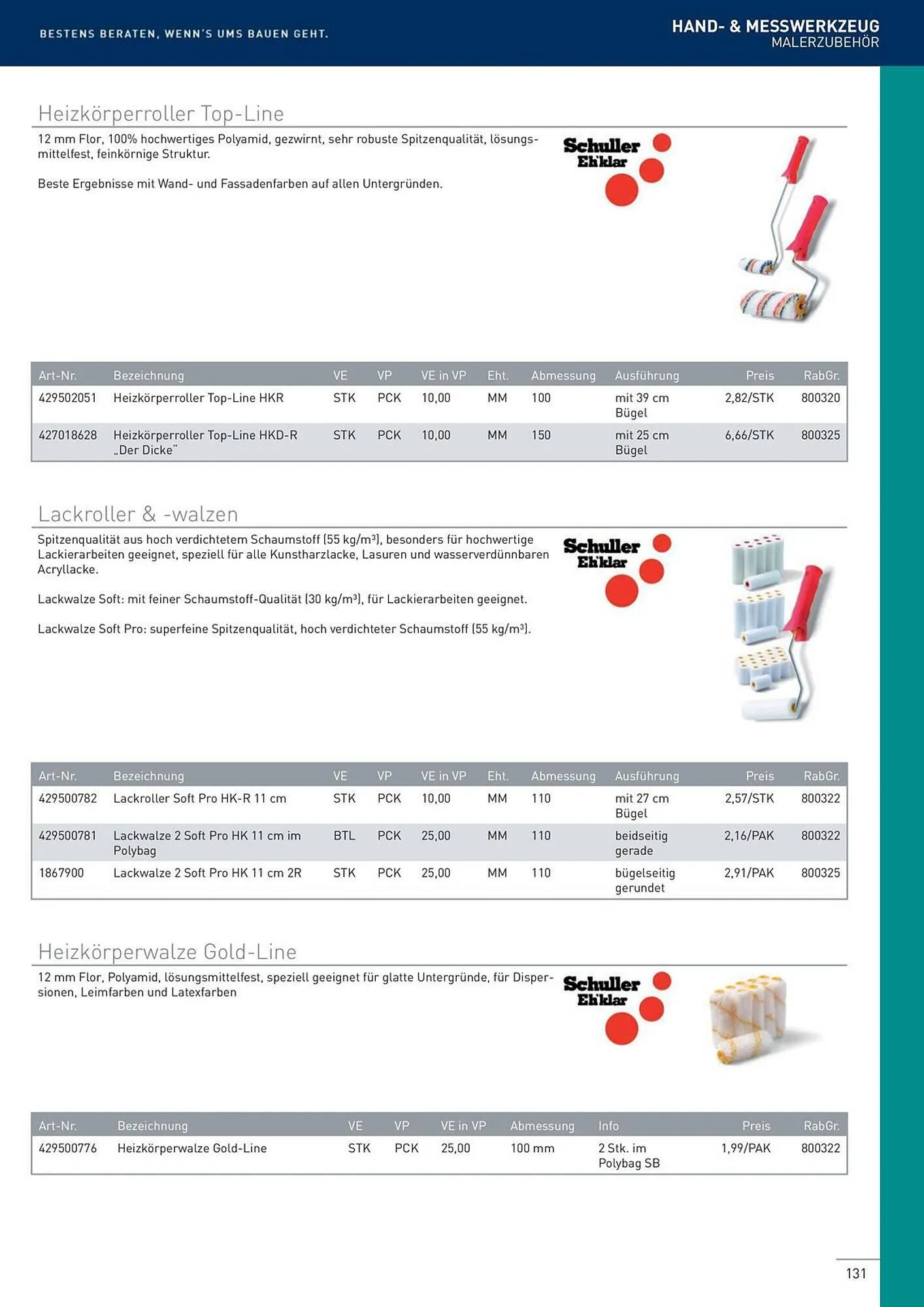 Würth Flugblatt von 22. Februar bis 31. Dezember 2024 - Flugblätt seite 131