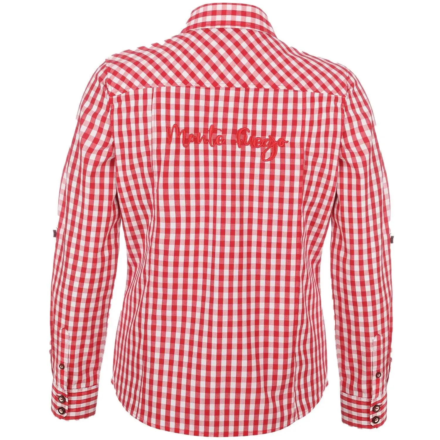 Damen Bluse “Babsi”, Rotkariert