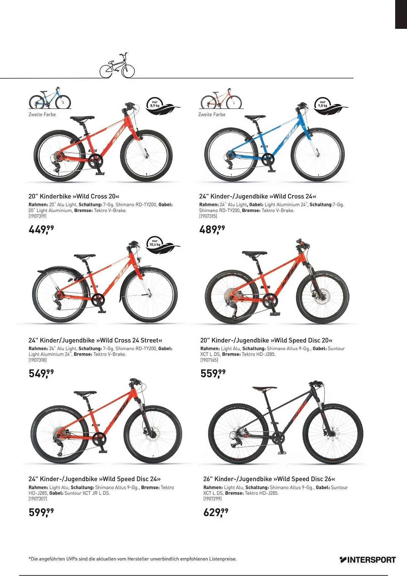 Intersport Flugblatt von 3. April bis 31. Dezember 2023 - Flugblätt seite 19