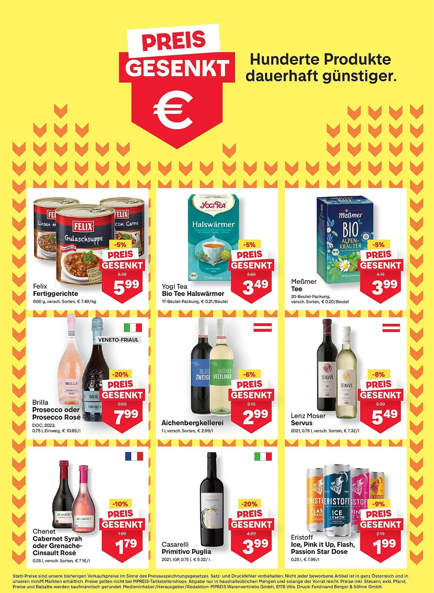 MPreis Flugblatt von 30. Jänner bis 5. Februar 2025 - Flugblätt seite 10