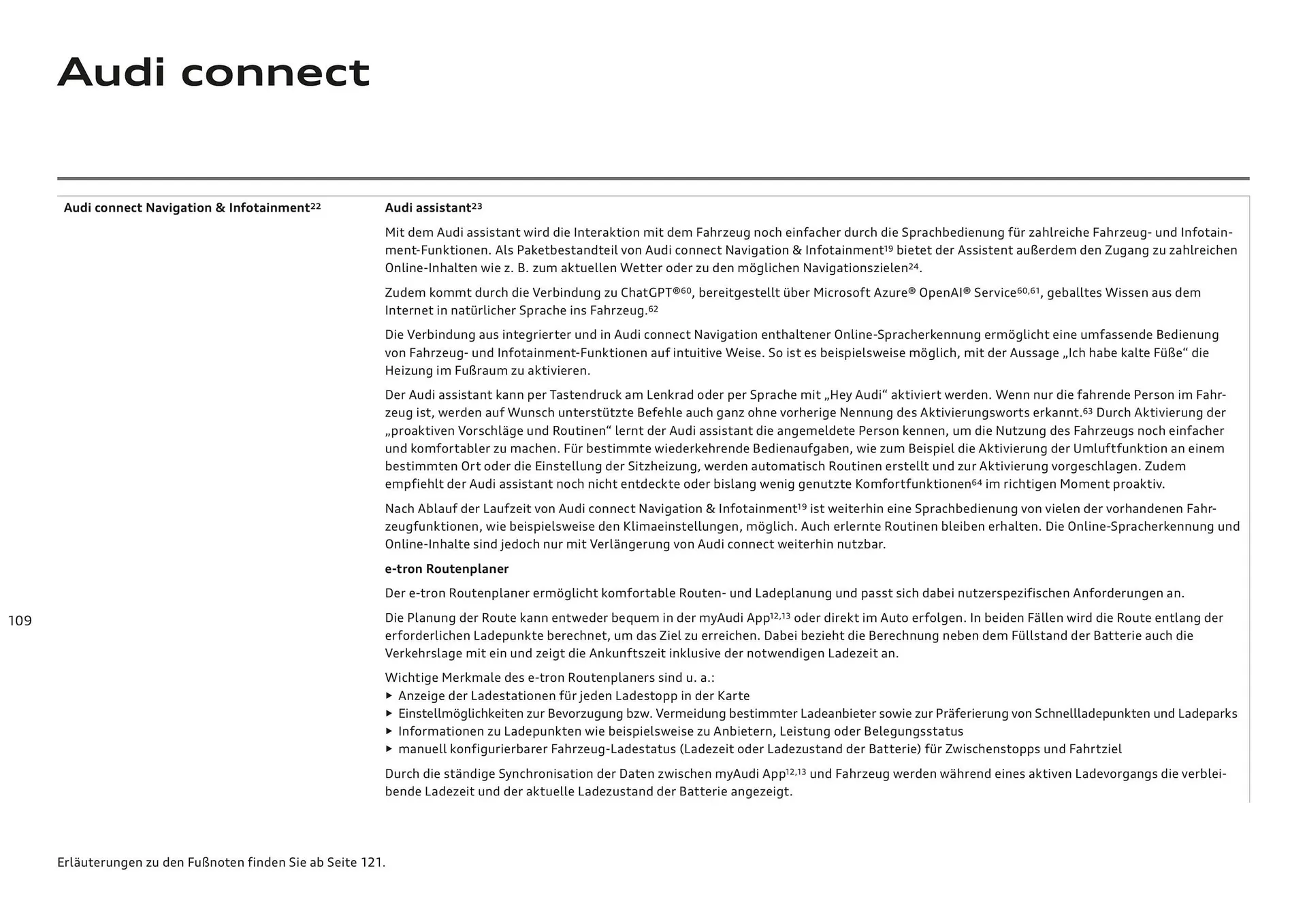 Audi Flugblatt von 20. November bis 22. Juli 2026 - Flugblätt seite  109