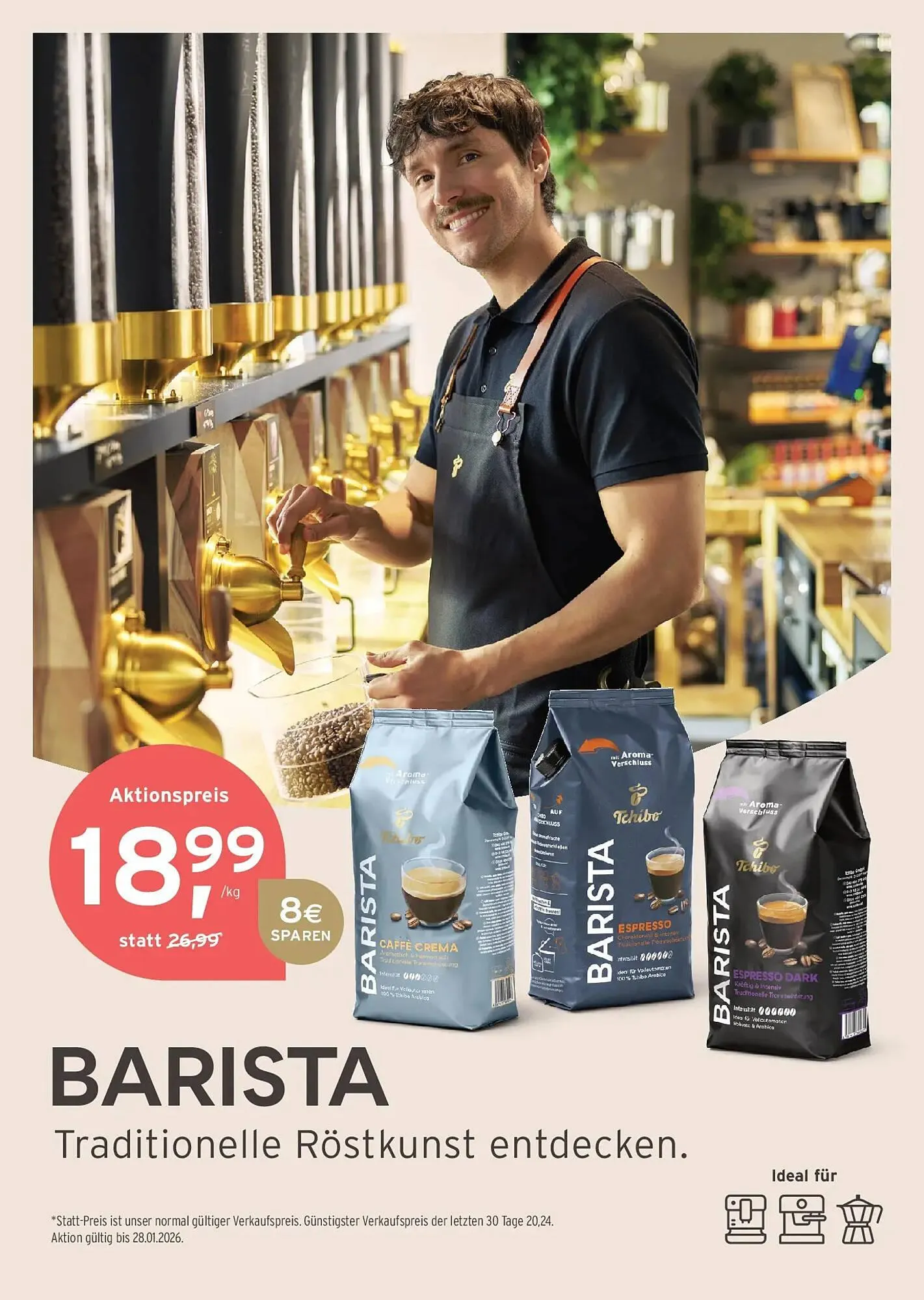 Tchibo Eduscho Flugblatt von 15. Jänner bis 28. Jänner 2026 - Flugblätt seite  8