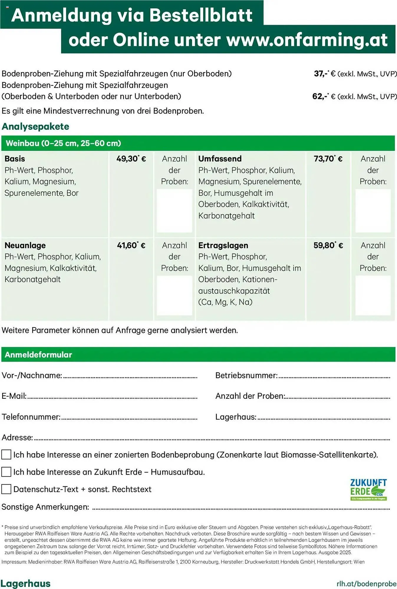 Lagerhaus Flugblatt von 6. Februar bis 31. Dezember 2025 - Flugblätt seite 2
