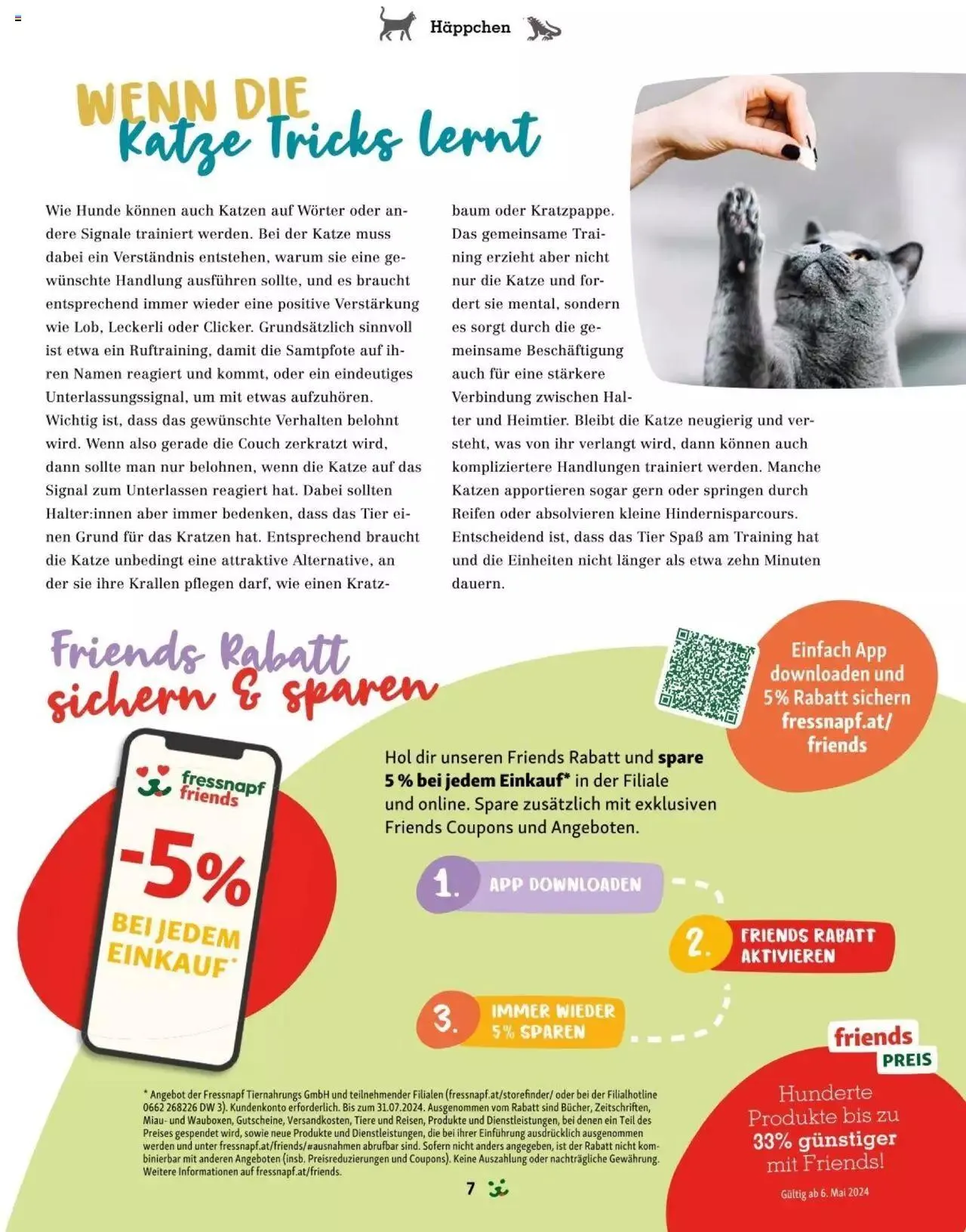 Fressnapf Friends 03/24 von 1. April bis 31. Dezember 2024 - Flugblätt seite 7