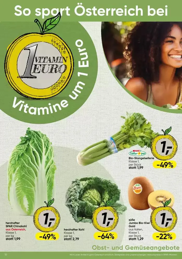 Exklusive Deals für unsere Kunden von 8. Jänner bis 15. Jänner 2025 - Flugblätt seite 10