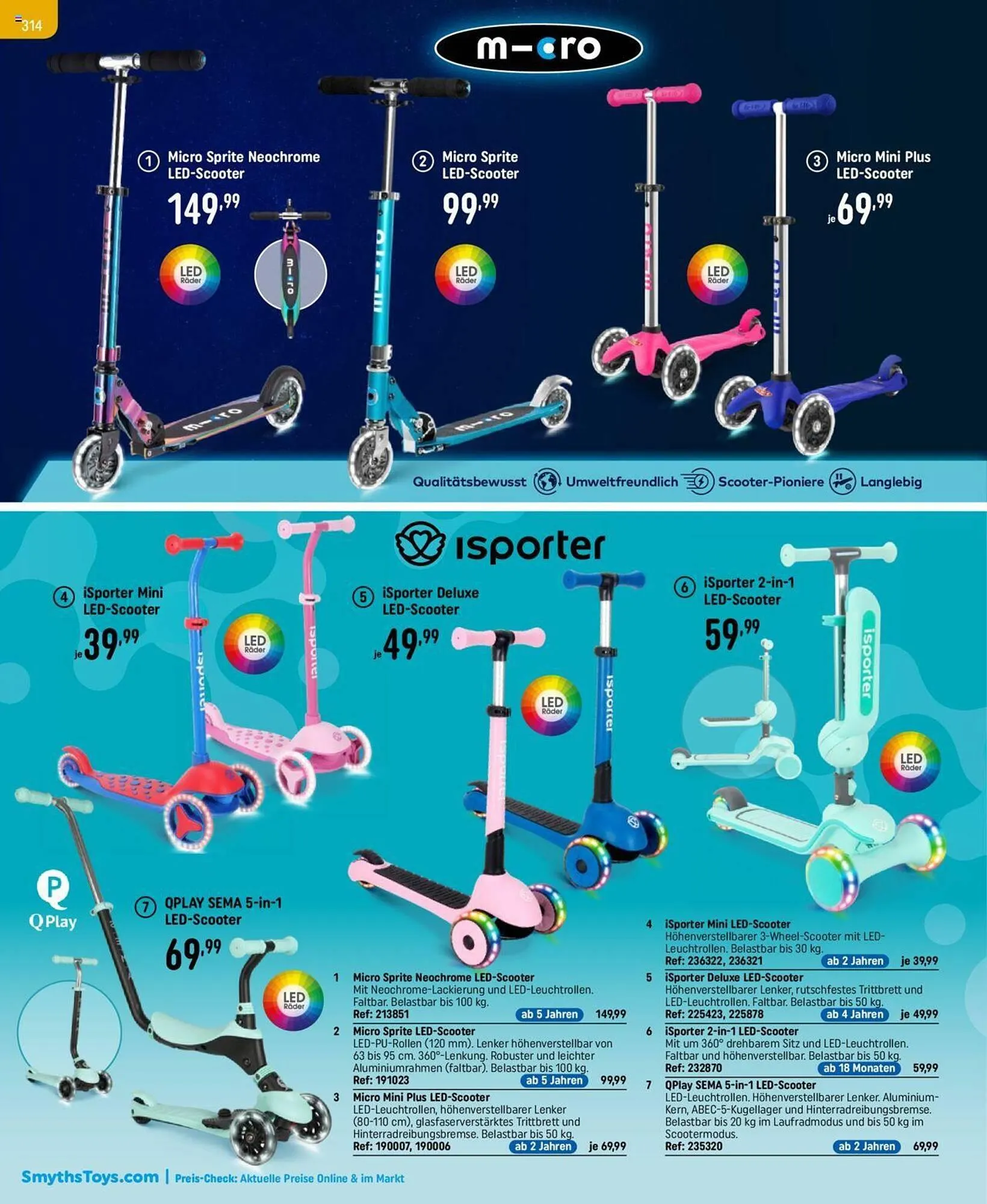 Smyths Toys Flugblatt von 25. September bis 13. Dezember 2024 - Flugblätt seite 314