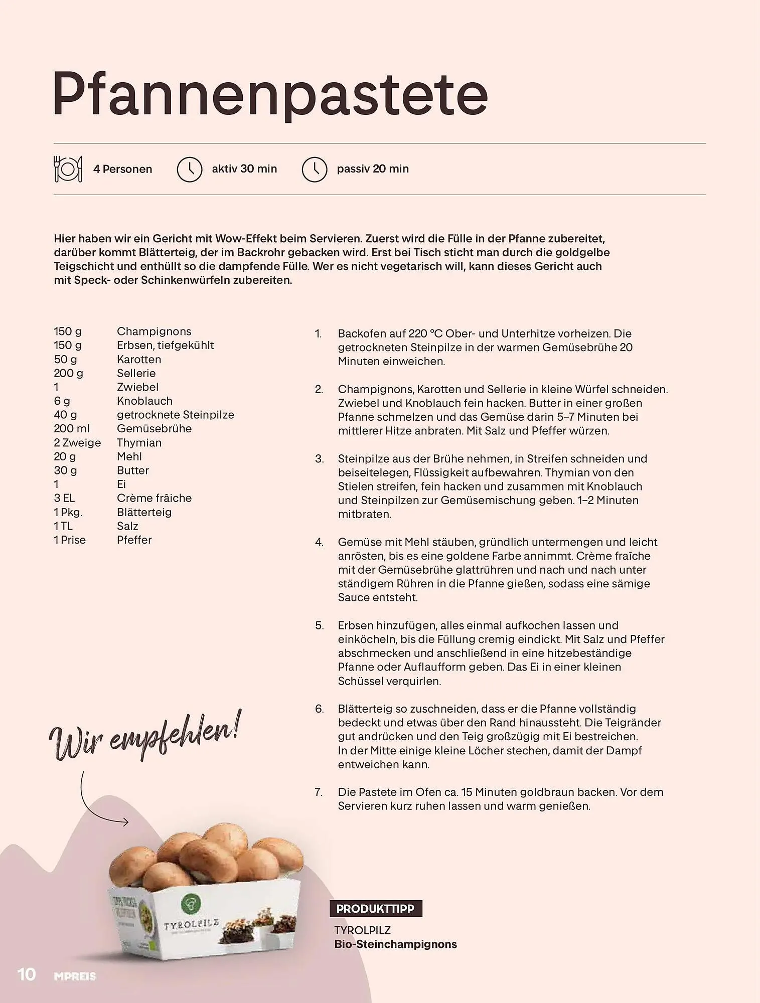 MPreis Flugblatt von 24. November bis 14. Dezember 2025 - Flugblätt seite  10