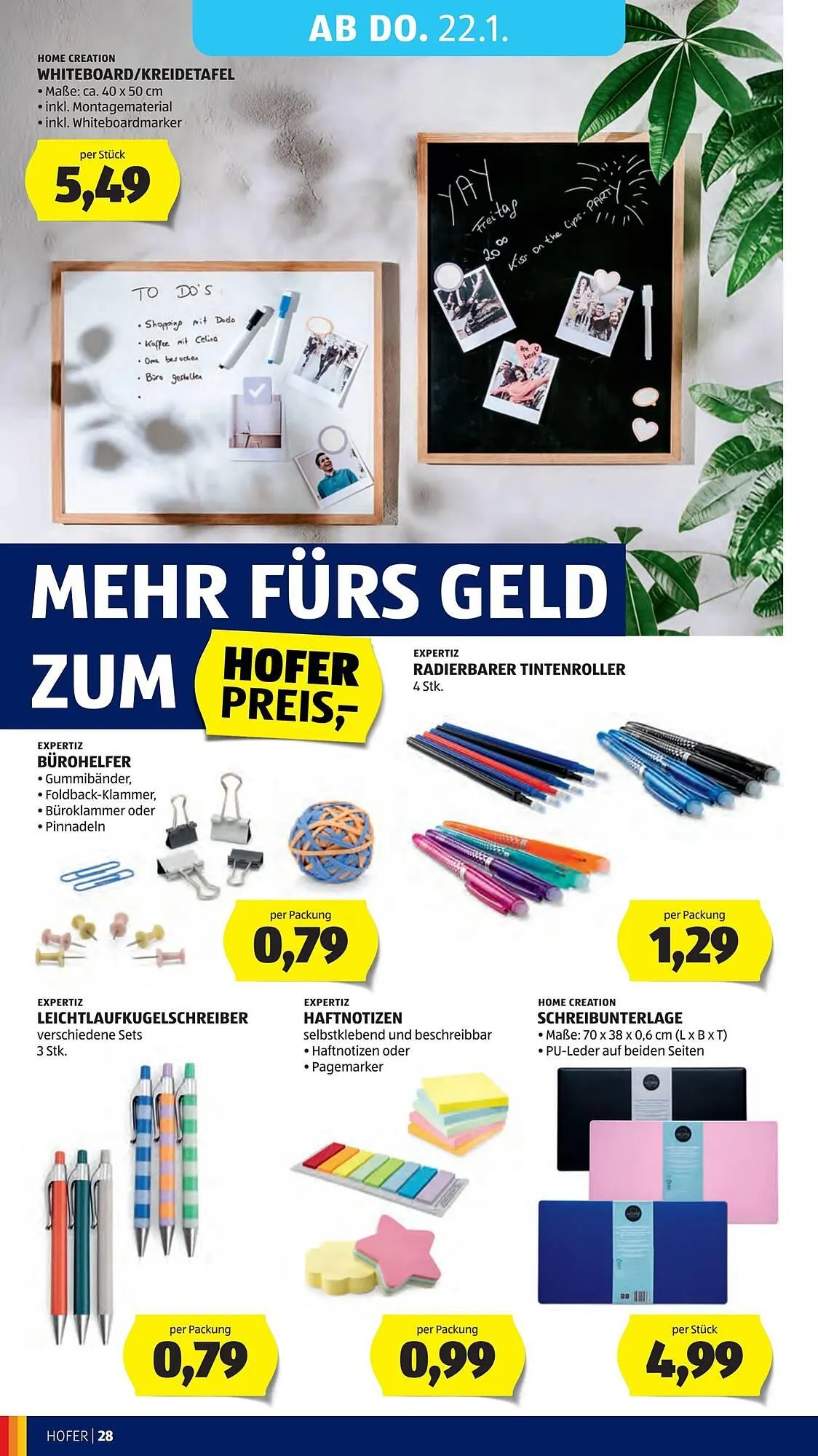 Hofer Flugblatt von 14. Jänner bis 1. März 2026 - Flugblätt seite  32