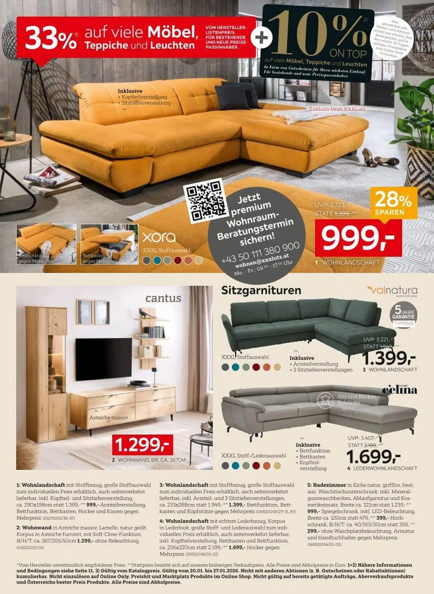 XXXLutz Prospekt von 20. Jänner bis 27. Jänner 2026 - Flugblätt seite  14