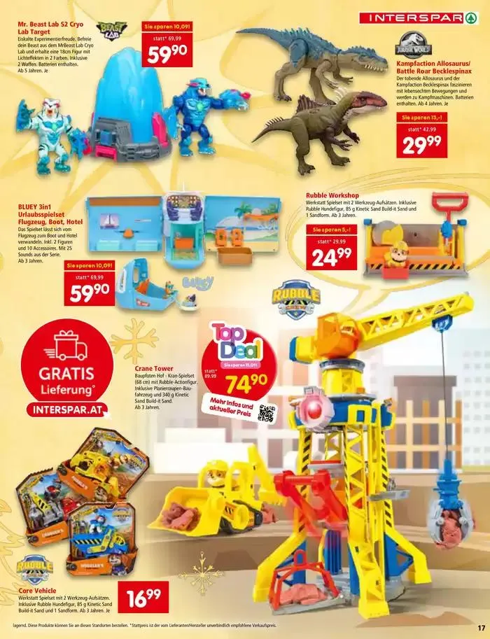 Tolles Angebot für alle Kunden von 29. Oktober bis 12. November 2024 - Flugblätt seite 17