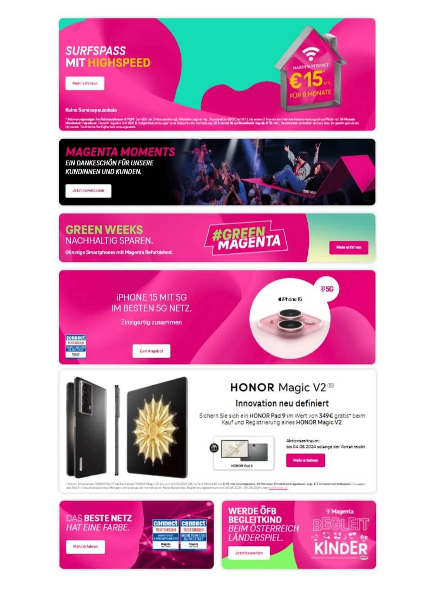 Magenta Flugblatt - 1