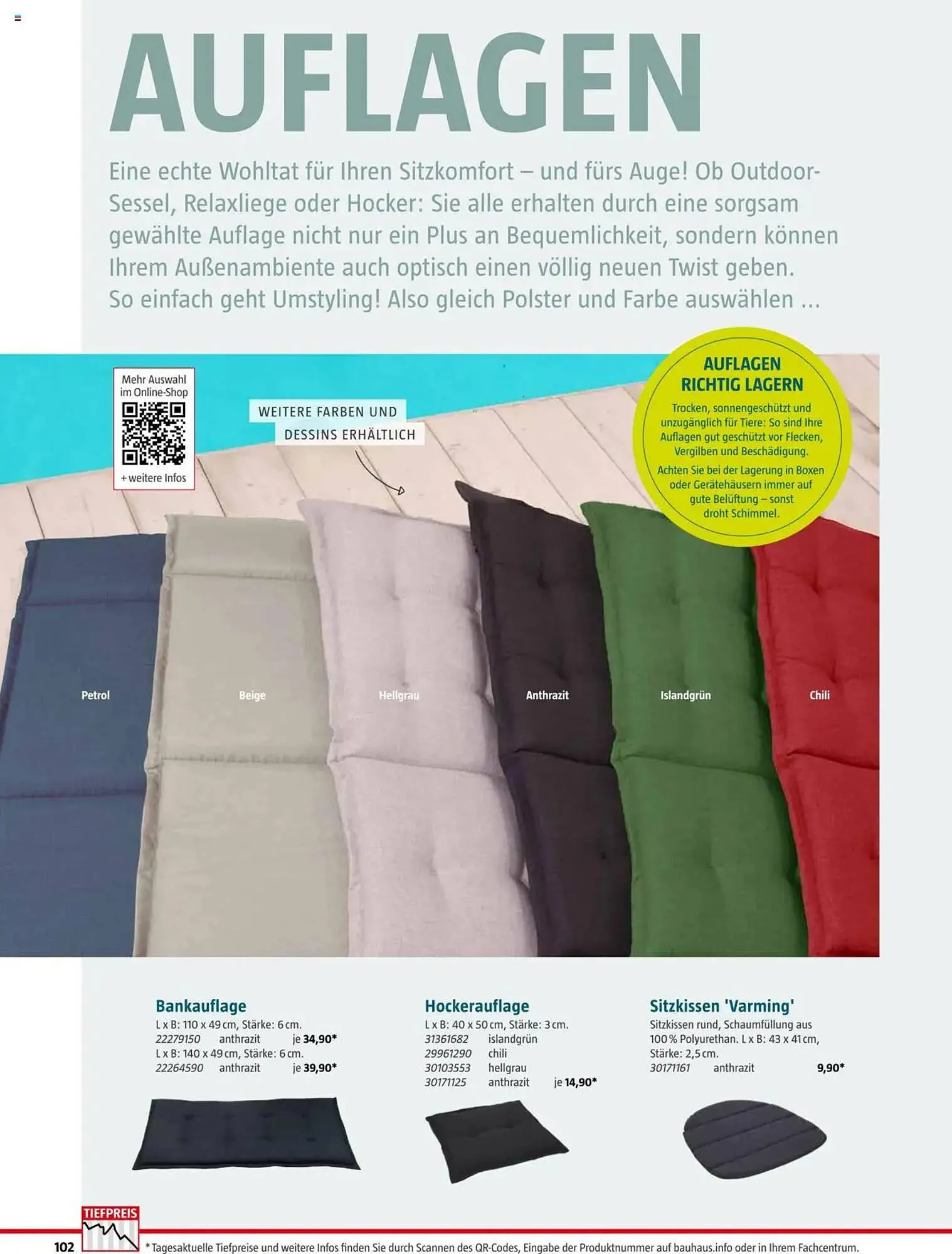 Bauhaus Flugblatt von 4. März bis 4. Jänner 2026 - Flugblätt seite  102