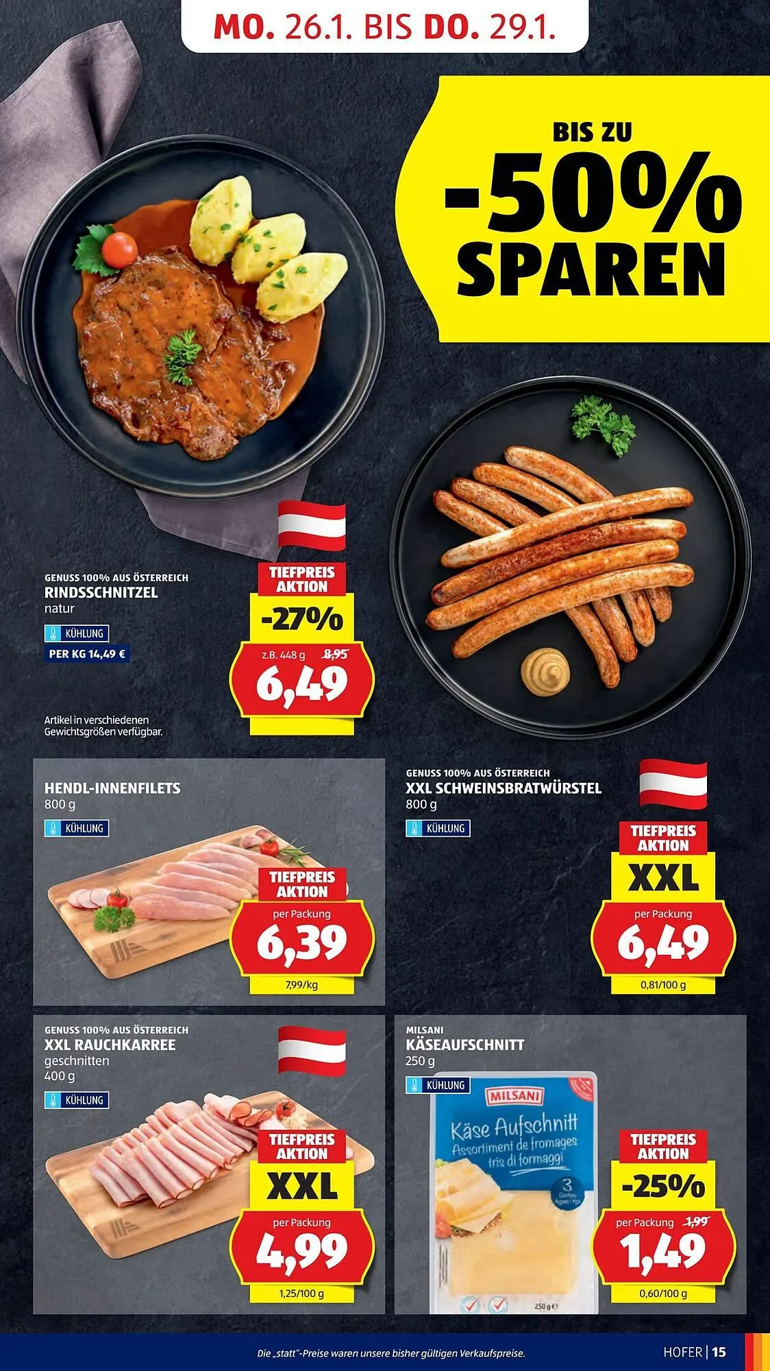 Hofer Flugblatt von 23. Jänner bis 30. Jänner 2026 - Flugblätt seite  17