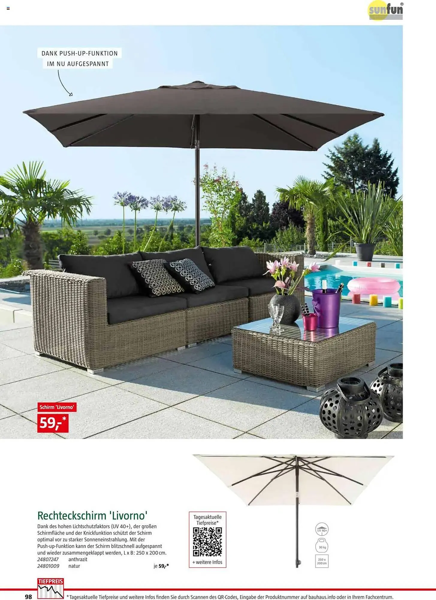 Bauhaus Flugblatt von 4. März bis 4. Jänner 2026 - Flugblätt seite  98