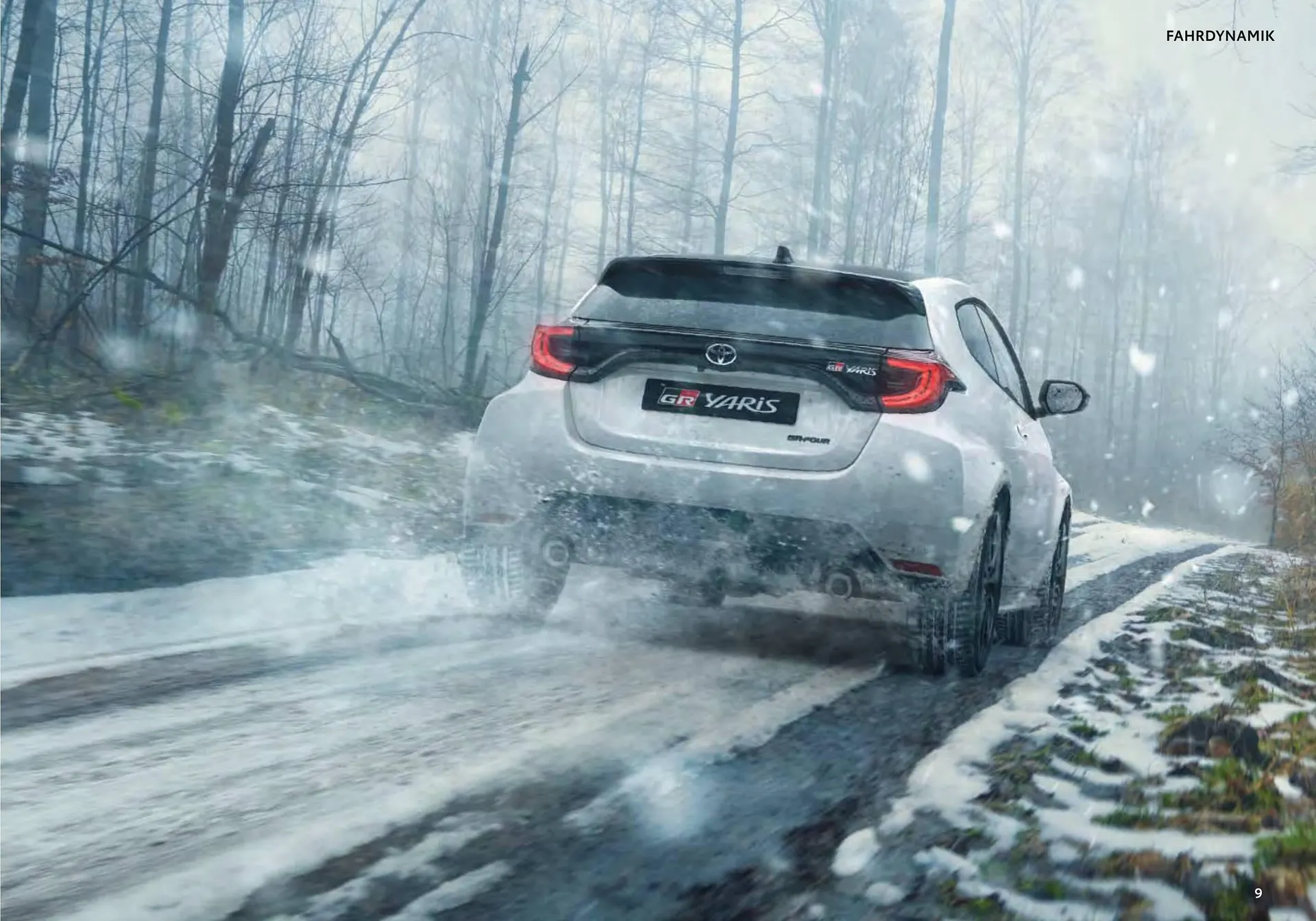 Toyota GR Yaris Flugblatt von 11. Juli bis 10. Jänner 2025 - Flugblätt seite 9