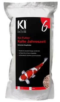 KI KA IBA Koi- Futter "Kalte Jahreszeit" 6mm im Beutel 3kg