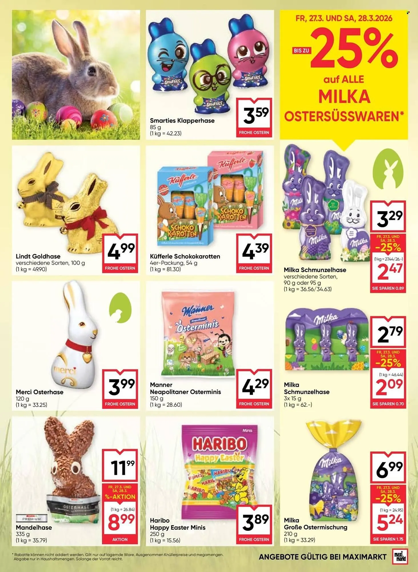 Maximarkt Flugblatt von 26. März bis 1. April 2026 - Flugblätt seite  13
