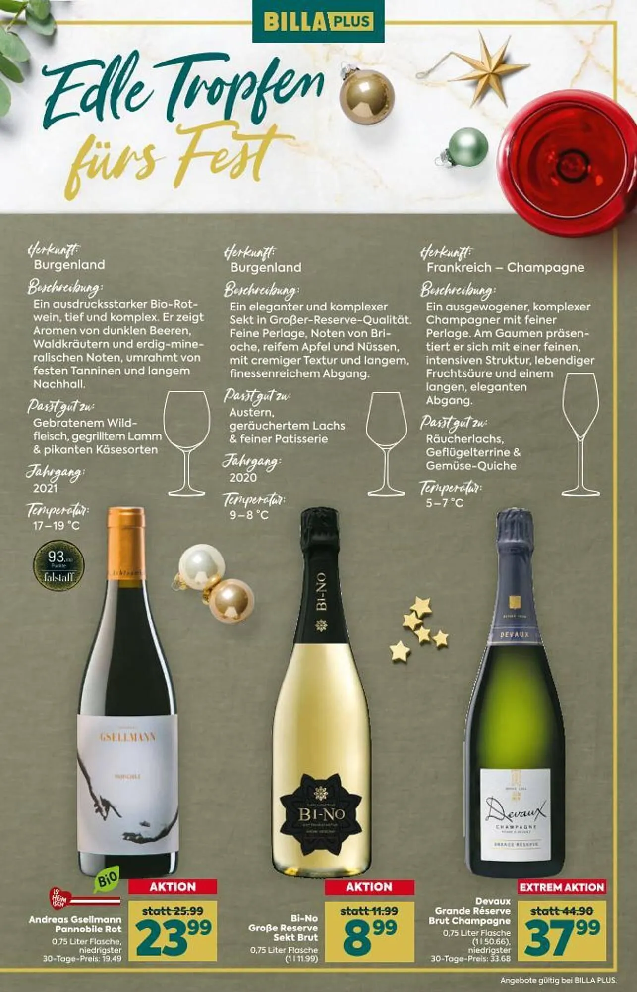 Billa Flugblatt von 27. November bis 24. Dezember 2025 - Flugblätt seite  23