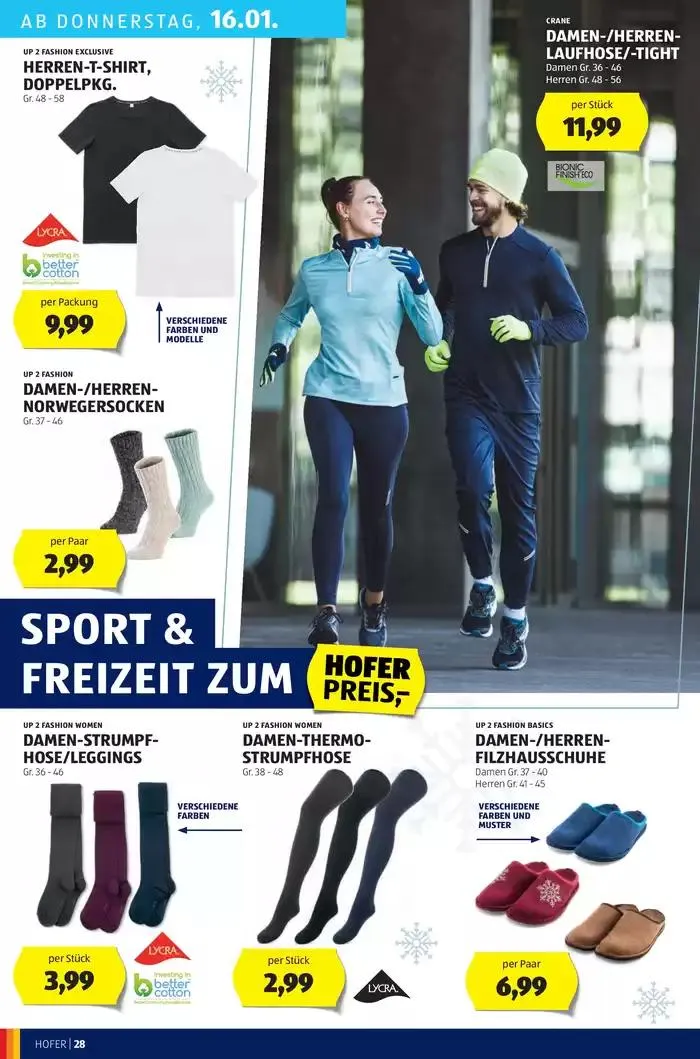 Blättern Sie online im HOFER Flugblatt von 8. Jänner bis 15. Jänner 2025 - Flugblätt seite  32