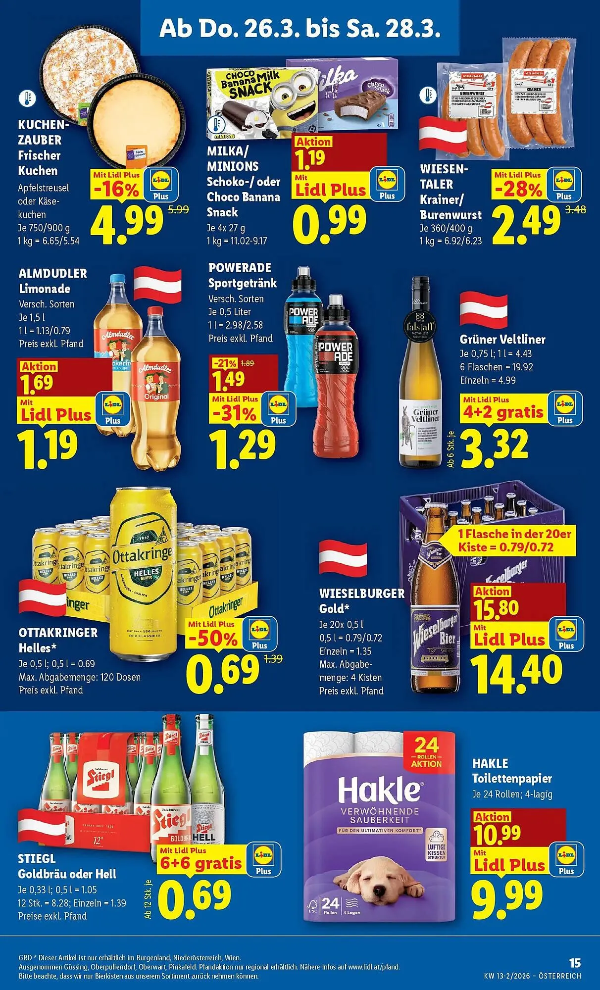 Lidl Flugblatt von 26. März bis 1. April 2026 - Flugblätt seite  17