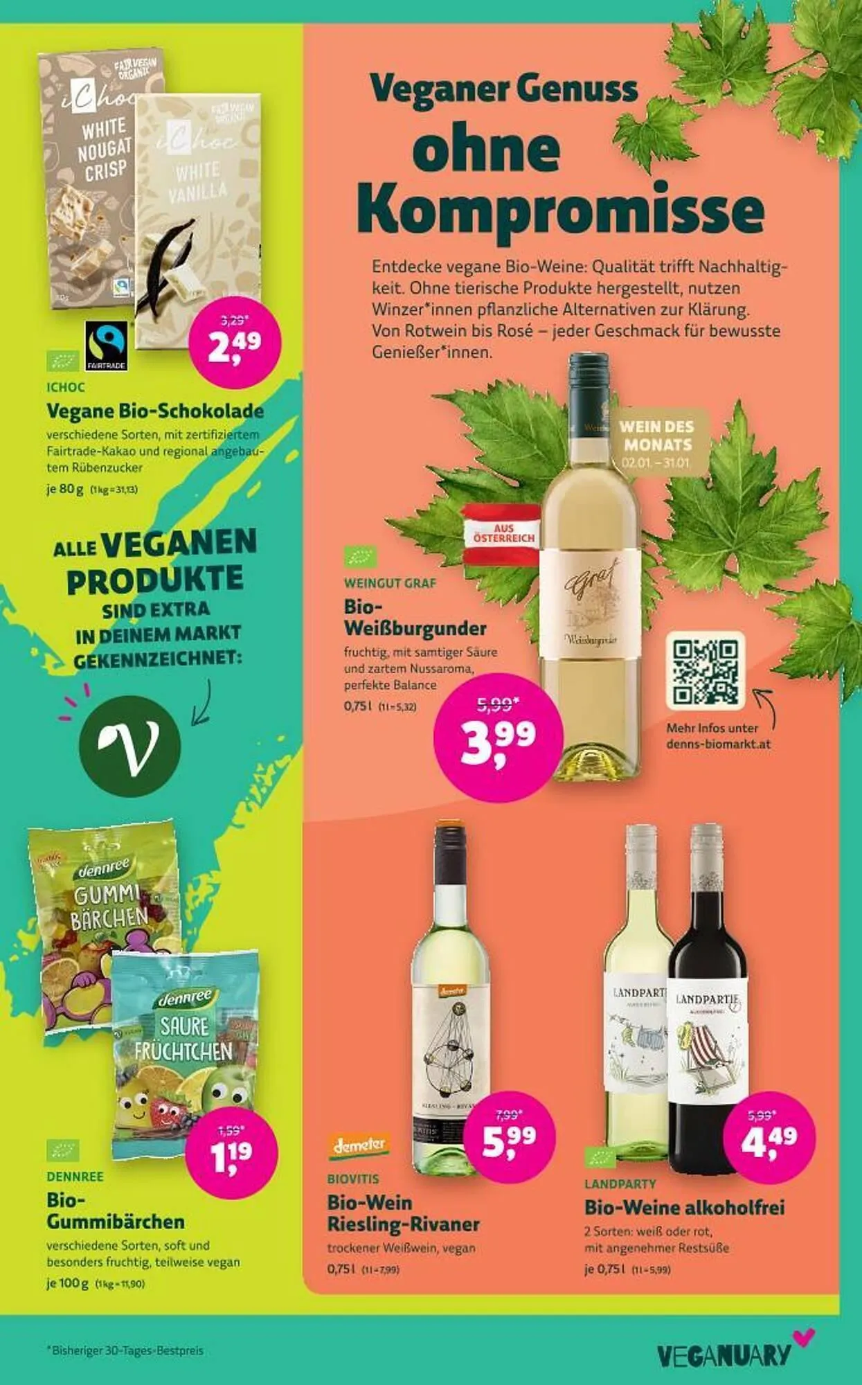 Denn's Biomarkt Flugblatt von 2. Jänner bis 13. Jänner 2026 - Flugblätt seite  7
