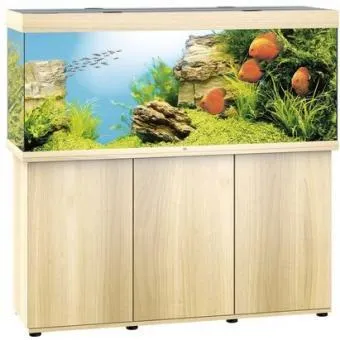 JUWEL Rio 450 Liter LED Aquarium- Schrankkombination helles Holz