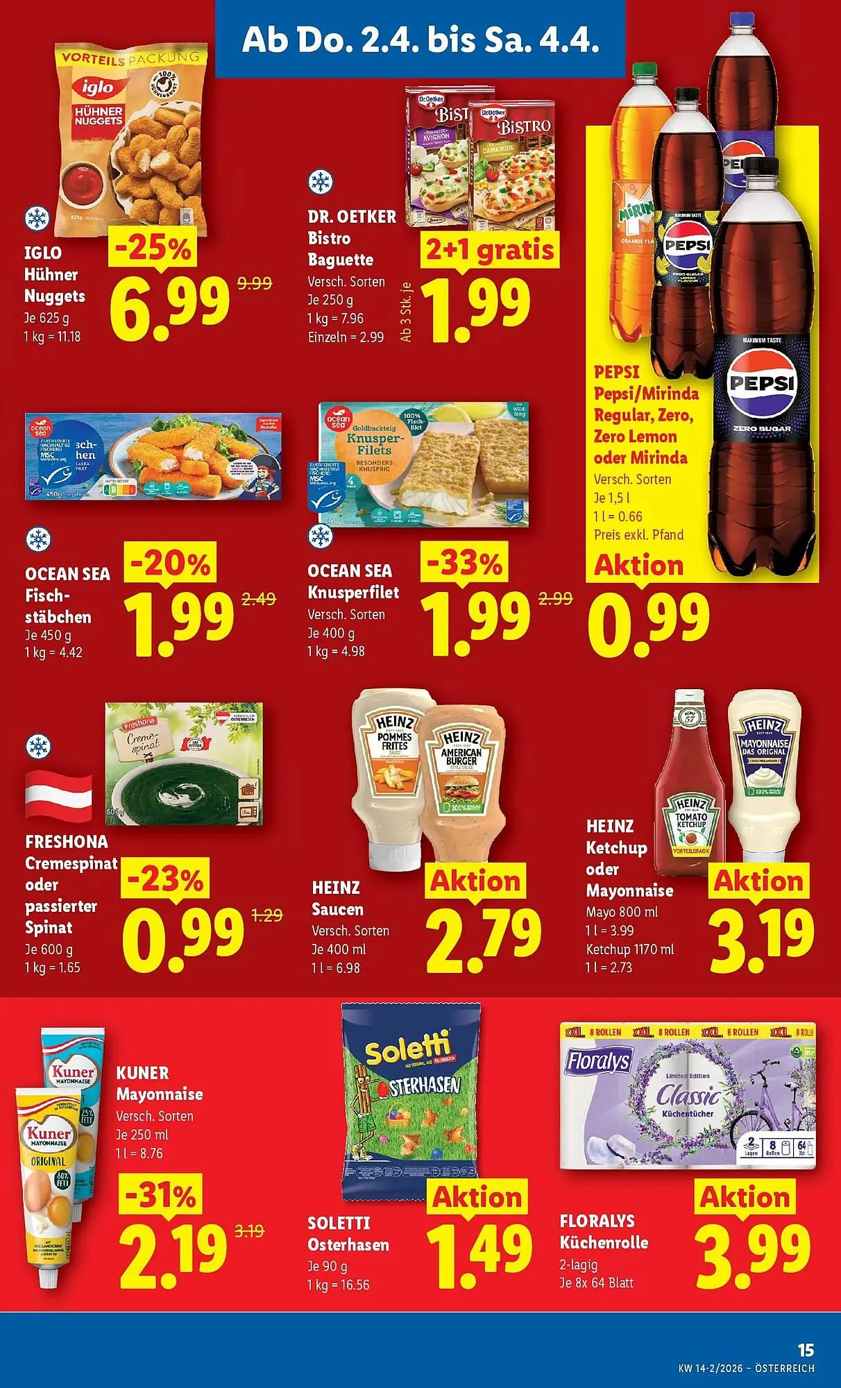 Lidl Flugblatt von 2. April bis 8. April 2026 - Flugblätt seite  17