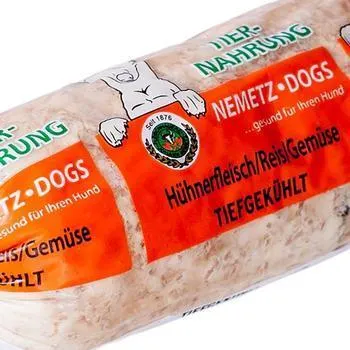 Hund Hühnerfleisch/Reis 500gr.