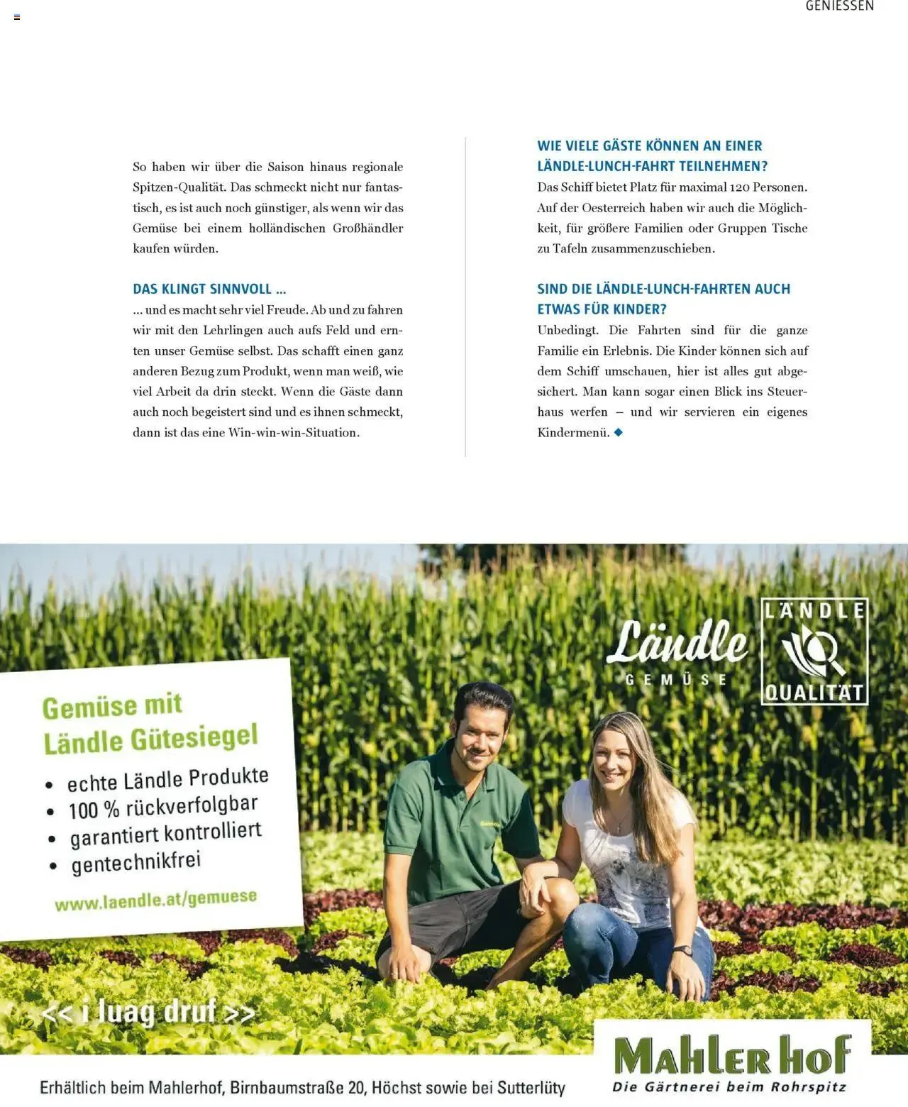 Sutterlüty B’sundrig Magazine von 3. Juli bis 31. Dezember 2024 - Flugblätt seite  102