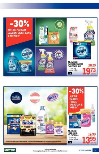 METRO Flugblatt Food - Starke Marken von 17. September bis 30. September 2026 - Flugblätt seite 29
