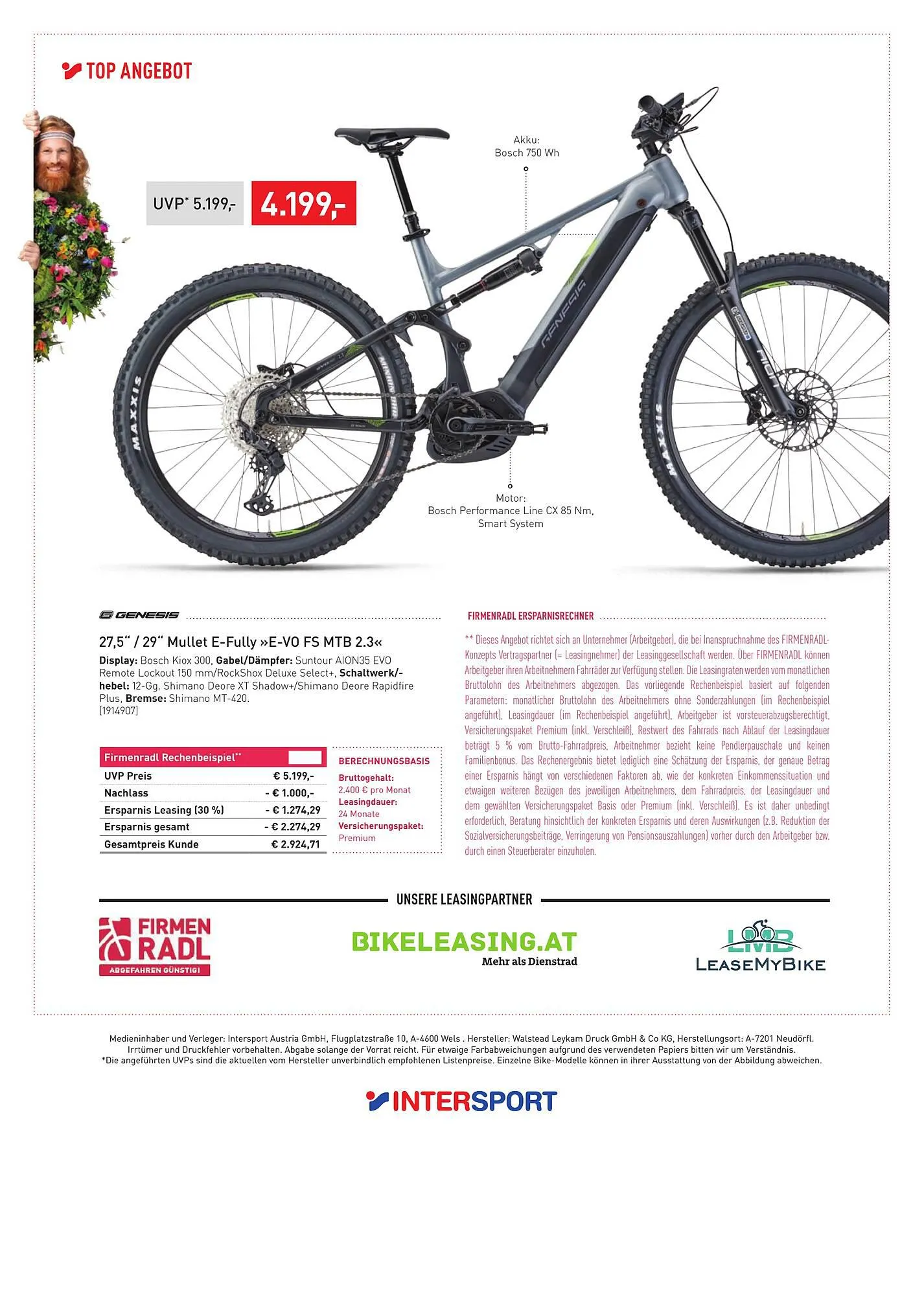 Intersport Flugblatt von 8. April bis 24. April 2024 - Flugblätt seite 40