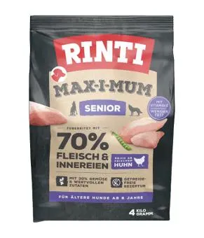 RINTI MAX-I-MUM Senior mit Huhn 4 kg