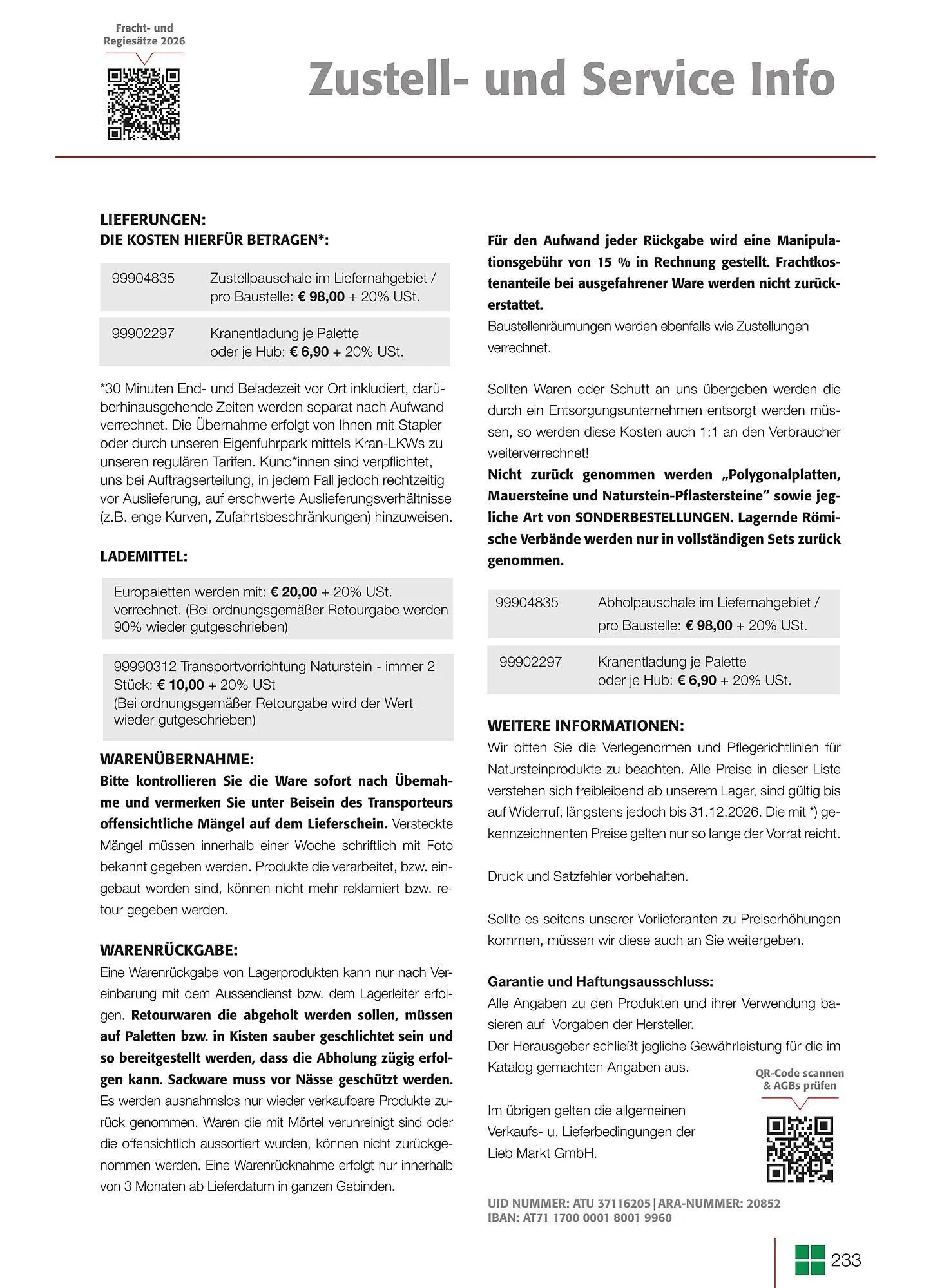 Liebmarkt Prospekt von 24. Februar bis 31. Dezember 2026 - Flugblätt seite 235