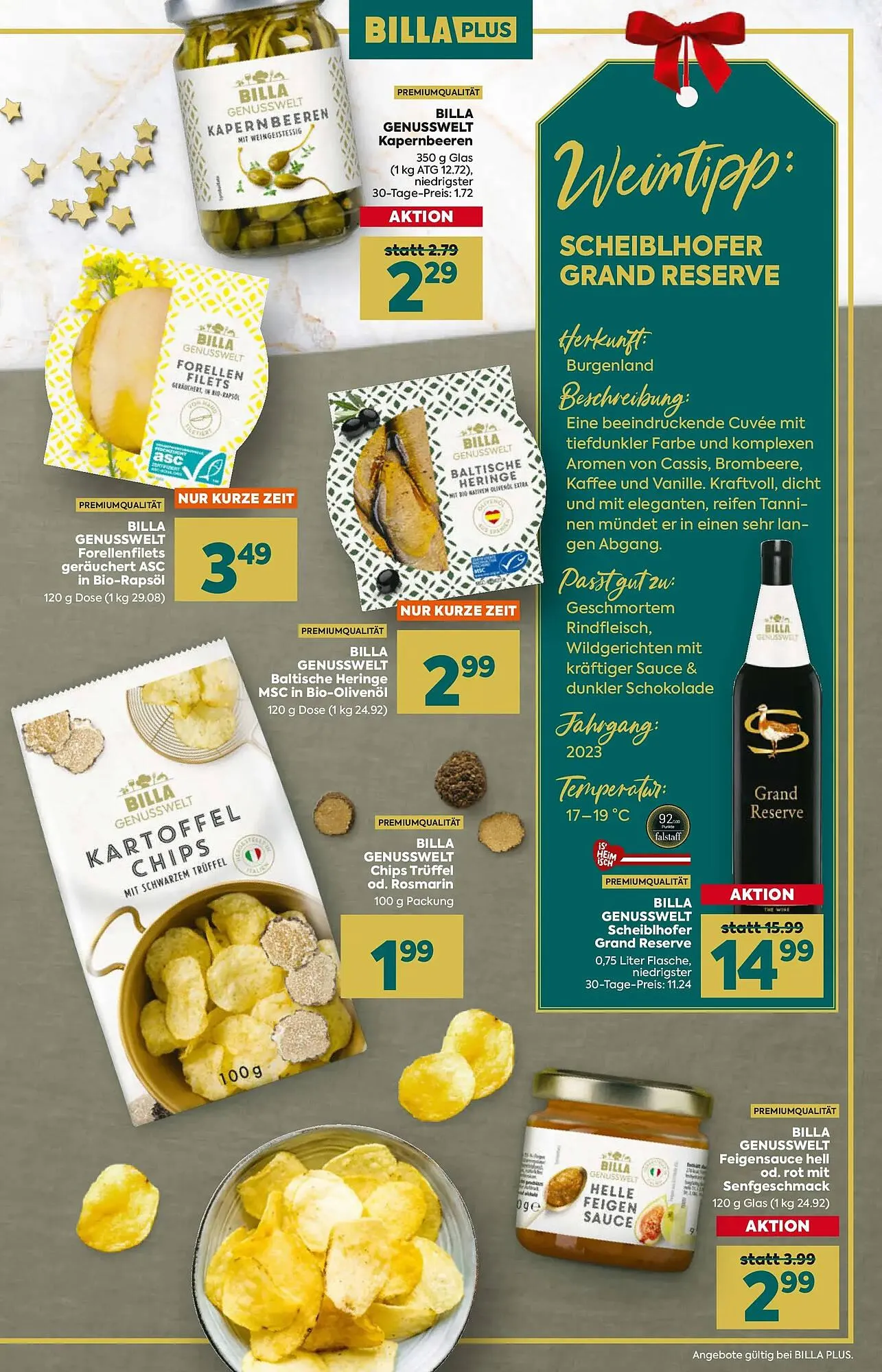 Billa Flugblatt von 27. November bis 24. Dezember 2025 - Flugblätt seite  17