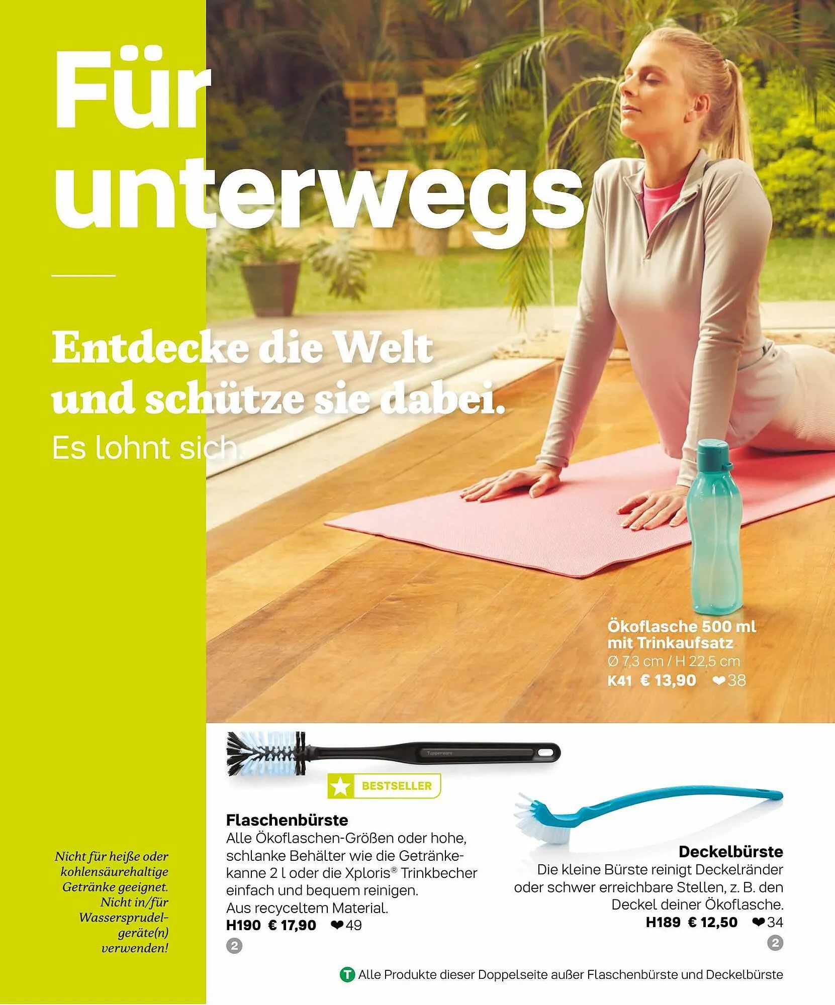 Tupperware Flugblatt von 6. März bis 31. August 2023 - Flugblätt seite 50