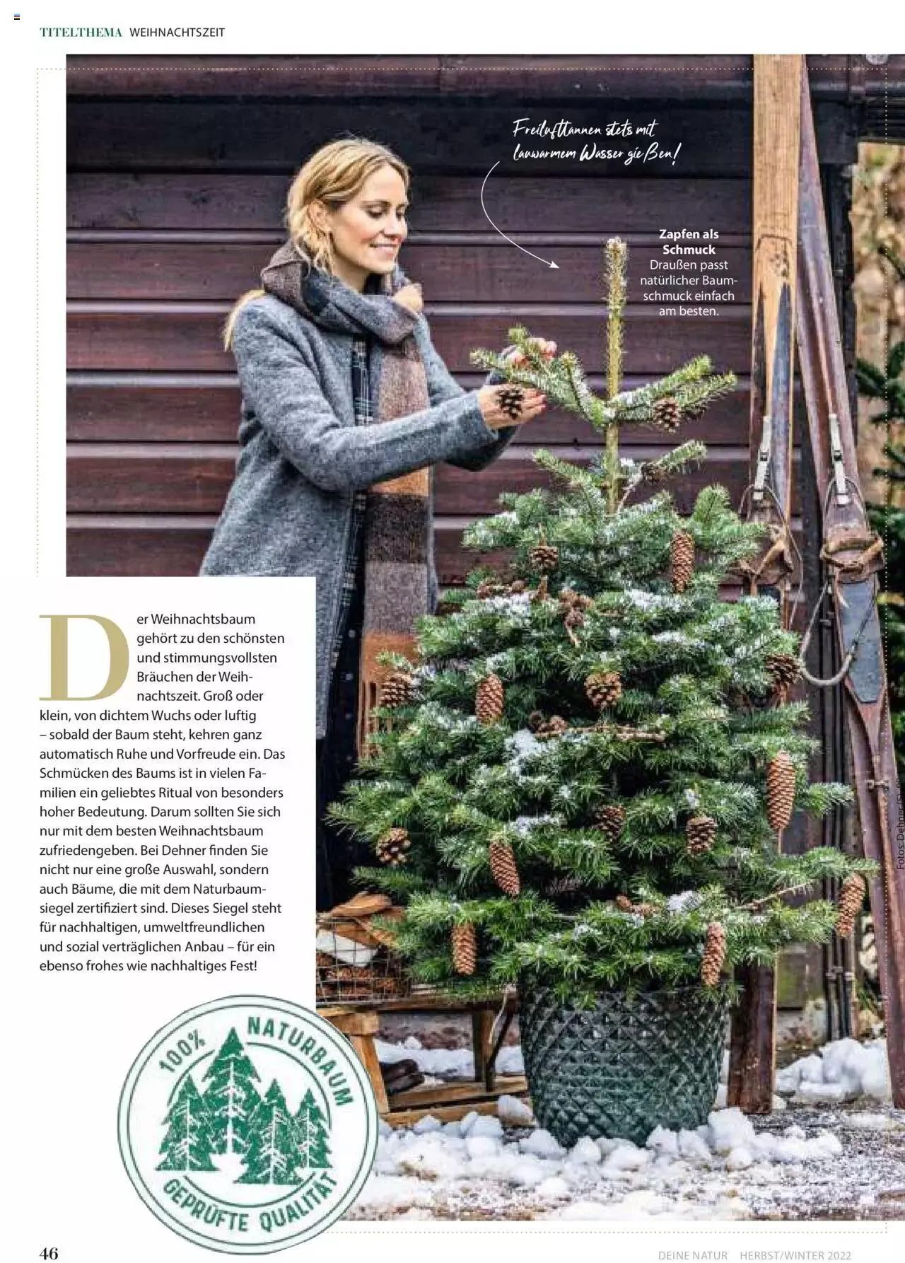 Dehner Flugblatt von 10. Oktober bis 31. Dezember 2023 - Flugblätt seite  46