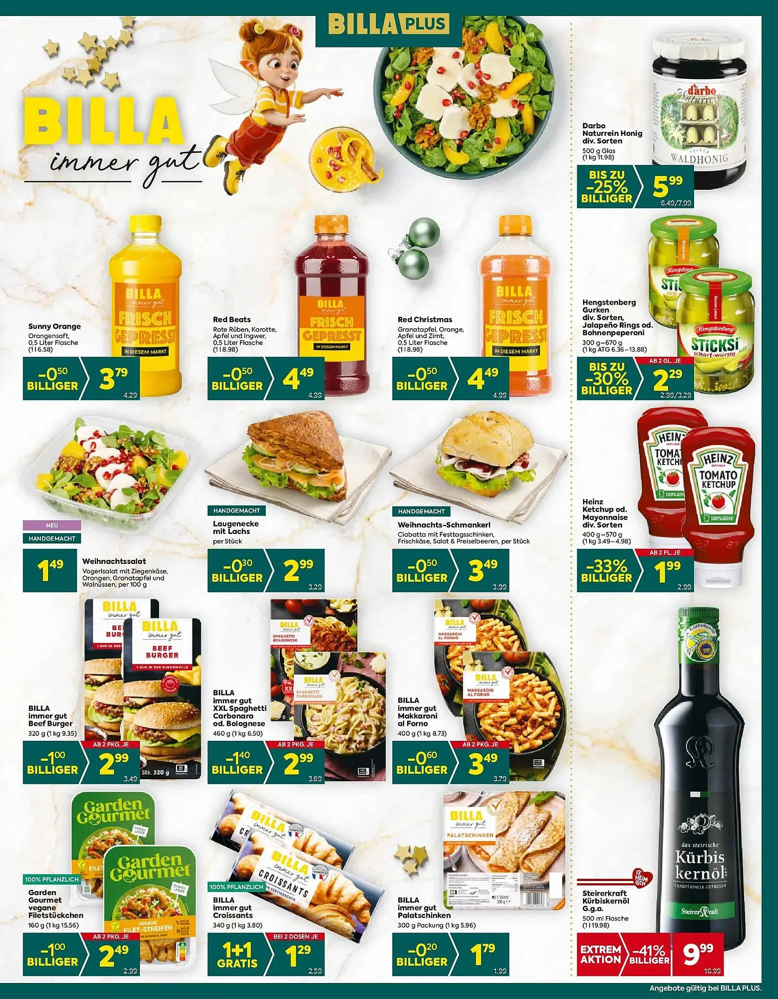 Billa Flugblatt von 11. Dezember bis 17. Dezember 2025 - Flugblätt seite 11