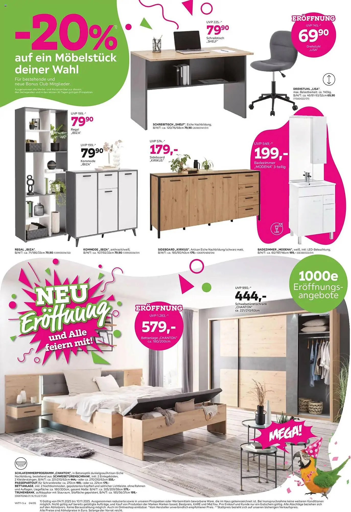 Mömax Flugblatt von 4. November bis 11. November 2025 - Flugblätt seite 8