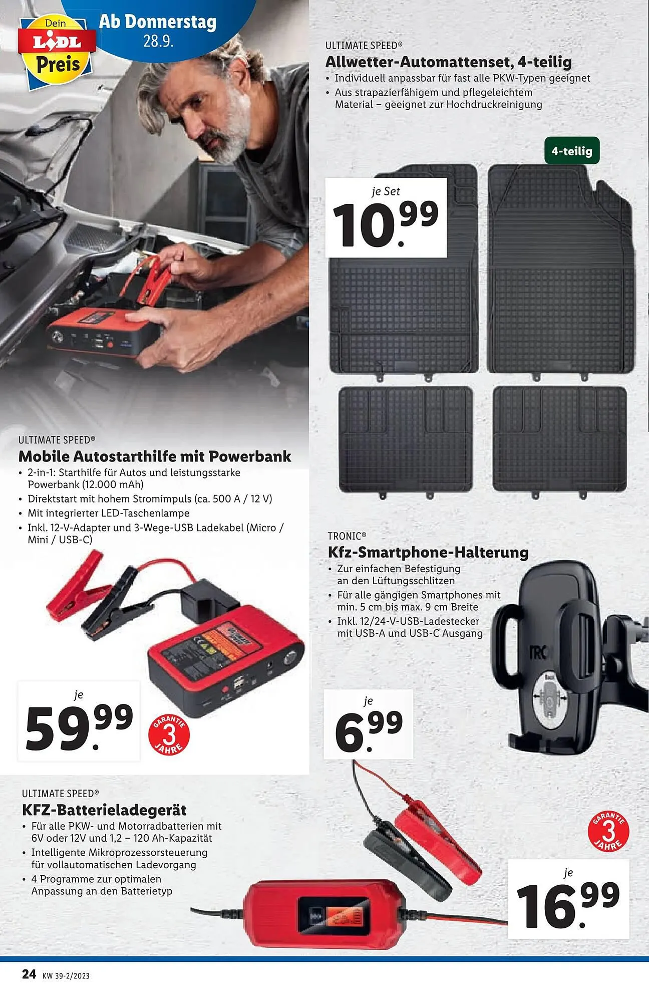 Lidl Flugblatt von 27. September bis 4. Oktober 2023 - Flugblätt seite  24