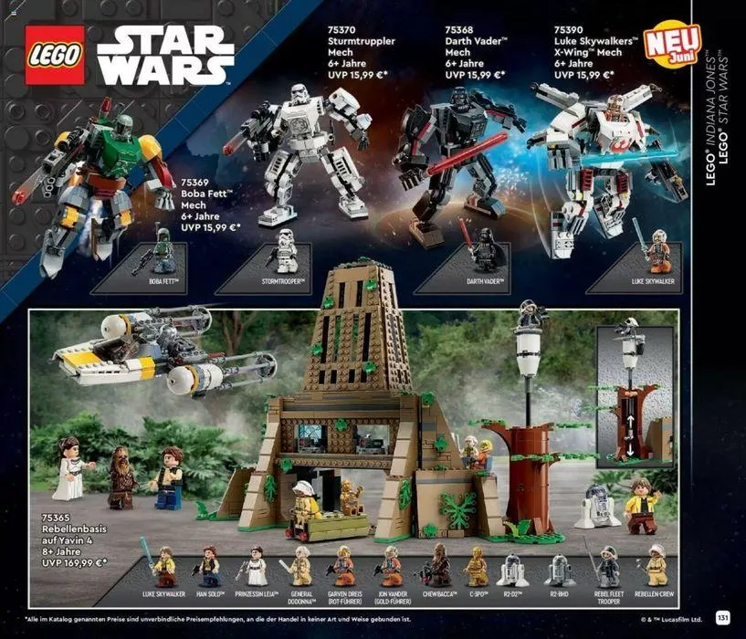 Lego Juni-Dezember 2024 von 14. Juni bis 31. Dezember 2024 - Flugblätt seite 131