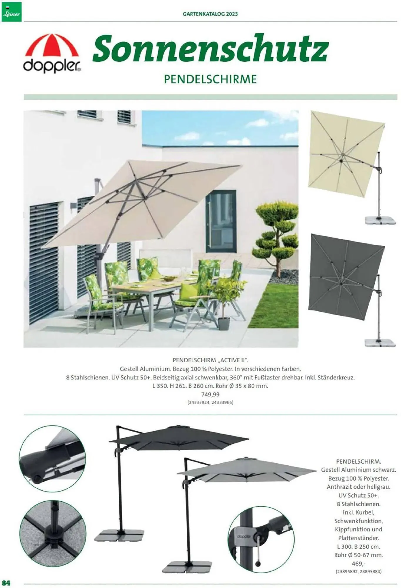 Leiner Flugblatt von 3. Februar bis 31. August 2023 - Flugblätt seite 84