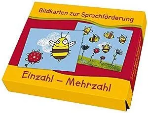 Bildkarten zur Sprachförderung. Einzahl - Mehrzahl