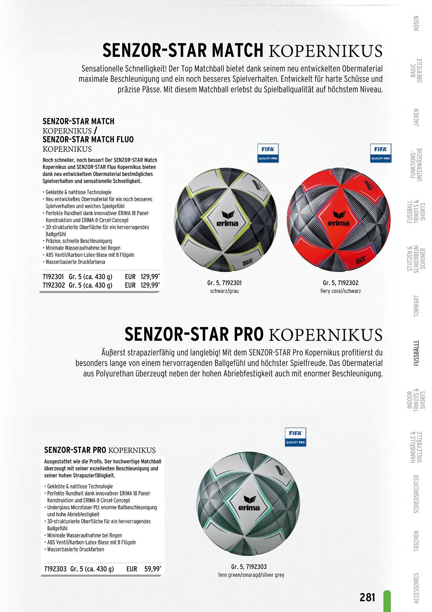 ERIMA Flugblatt von 2. Jänner bis 31. Dezember 2024 - Flugblätt seite 281