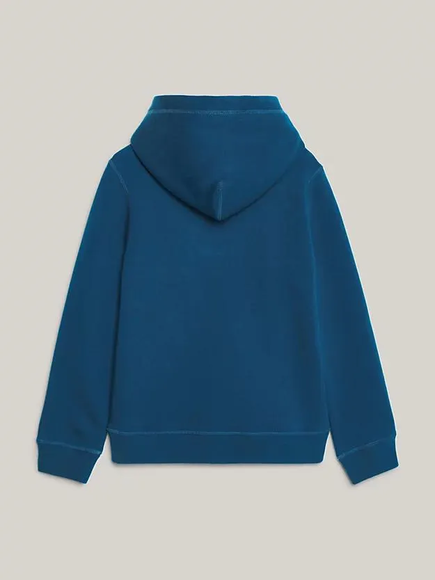 TH Monogram genderneutraler Fleece-Hoodie